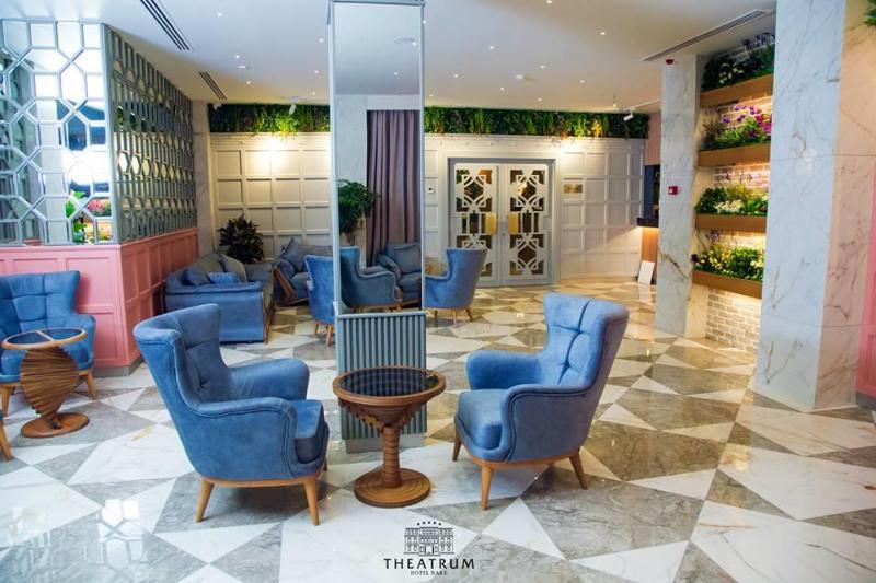 Theatrum Hotel Μπακού Εξωτερικό φωτογραφία The atrium