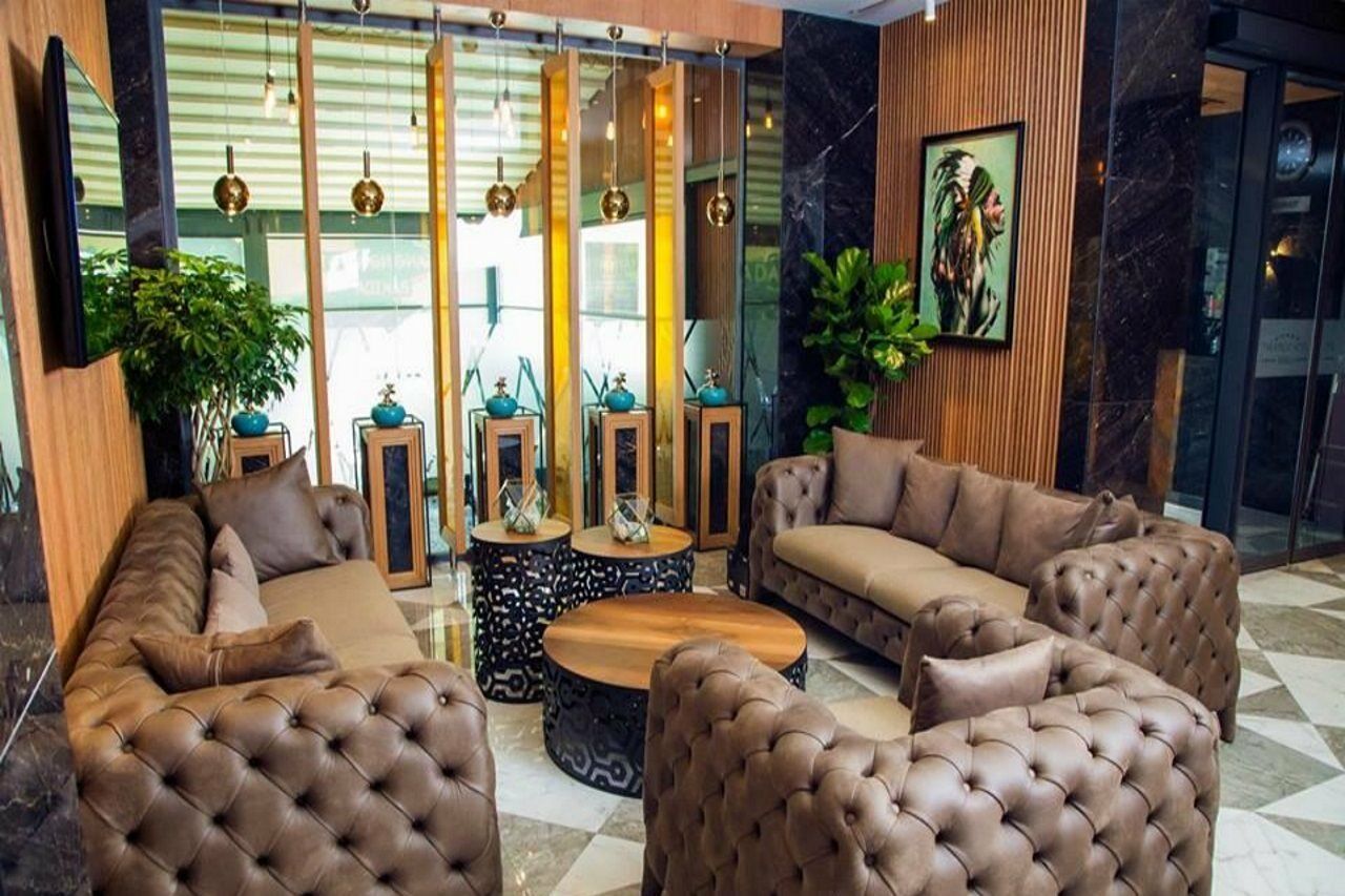 Theatrum Hotel Μπακού Εξωτερικό φωτογραφία Lobby